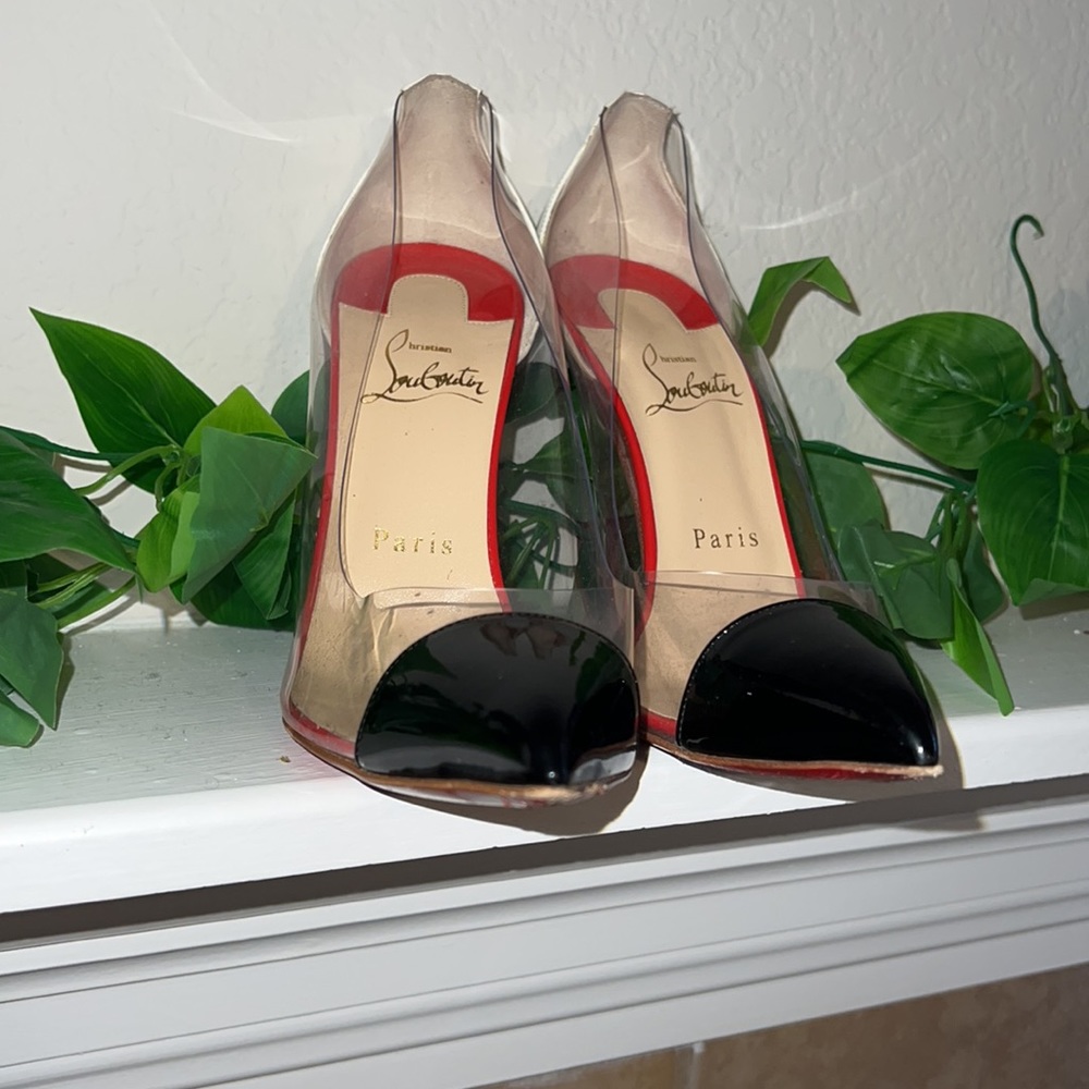 🖤❤️ CHRISTIAN LOUBOUTIN Debout 100 ❤️🖤 - Picture 9 of 11